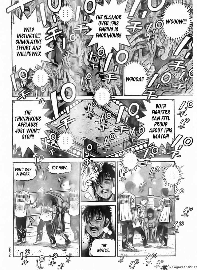 Hajime no Ippo: Fighting Spirit, Chapter 894 image 16